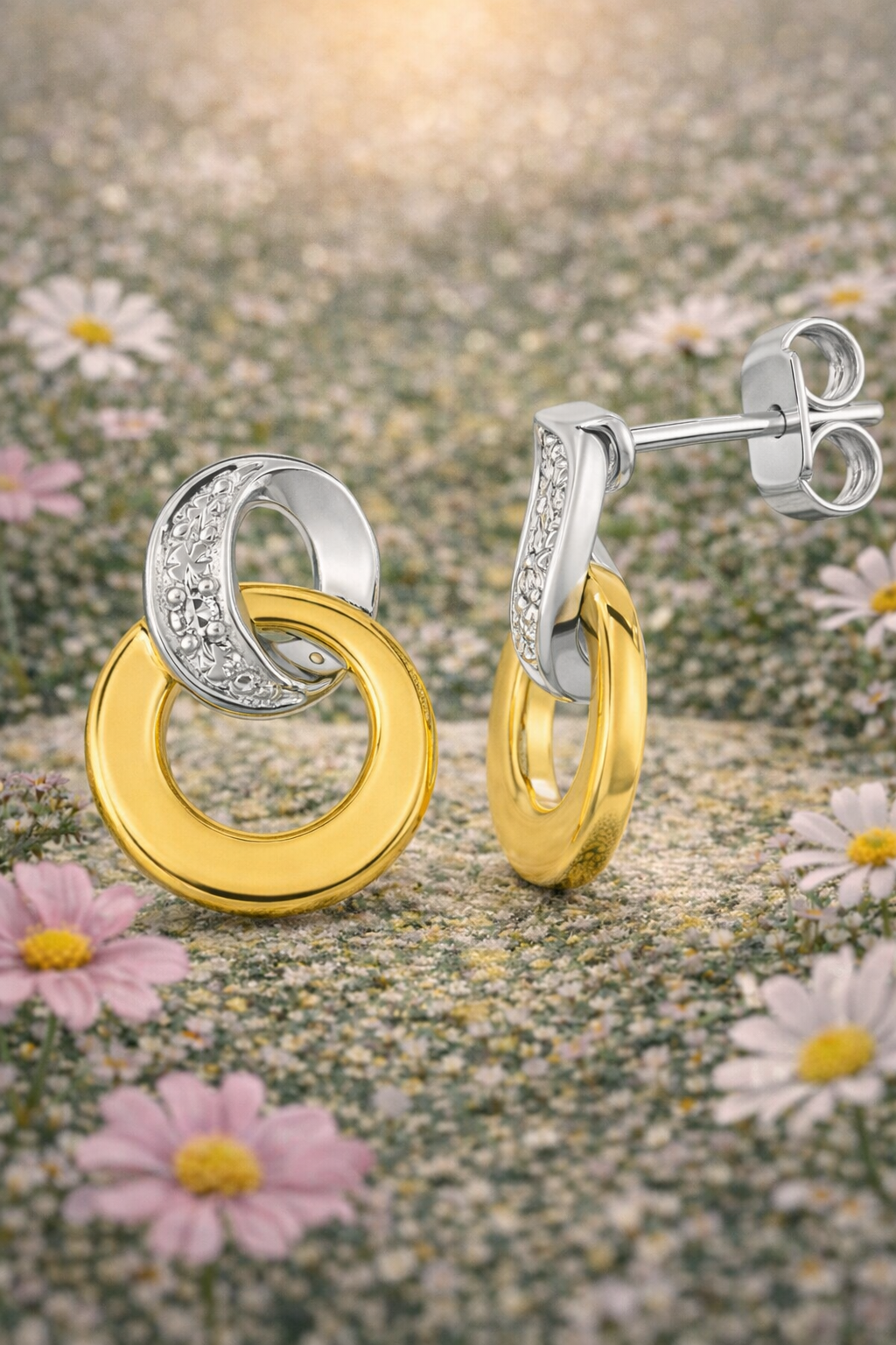 Bijou en or 750 avec diamants