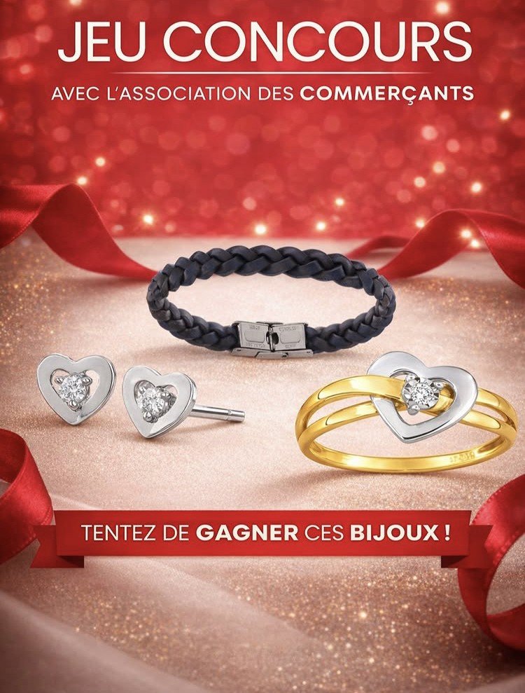 Bijoux à gagner – Jeu Saint-Valentin